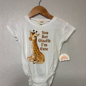 $12 ADD ON Tullabee onesie 6-12M Janie and Jack Forever‎ French Baby Noralee